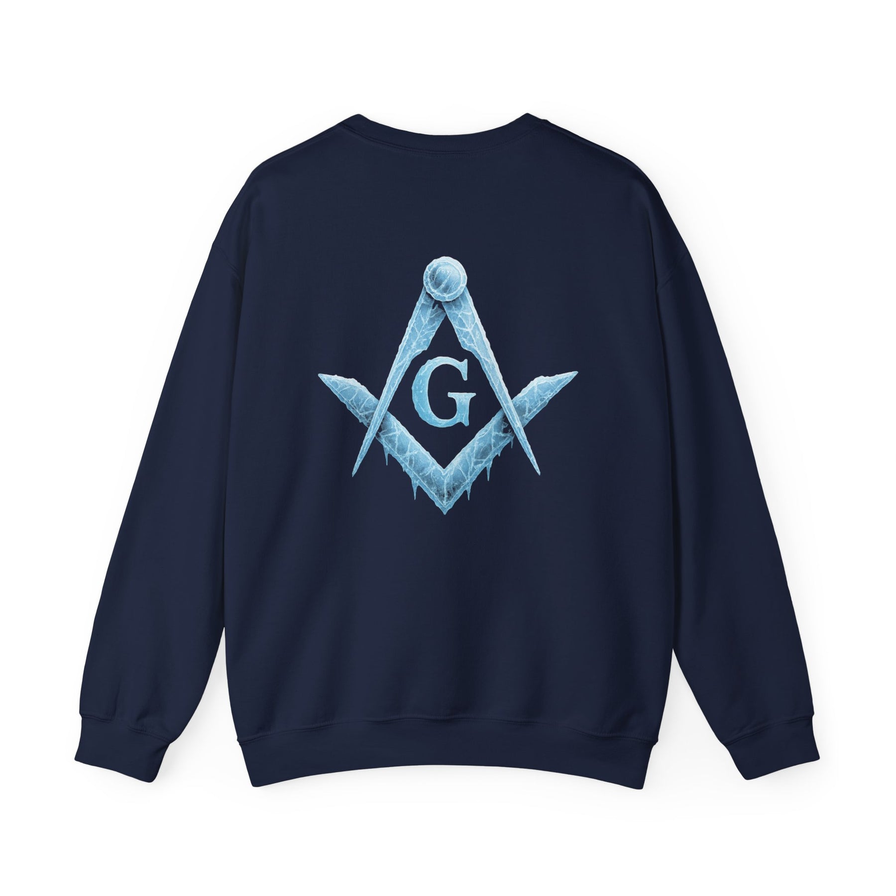Master Mason Blue Lodge Sweatshirt - Frosty Square & Compass G Design