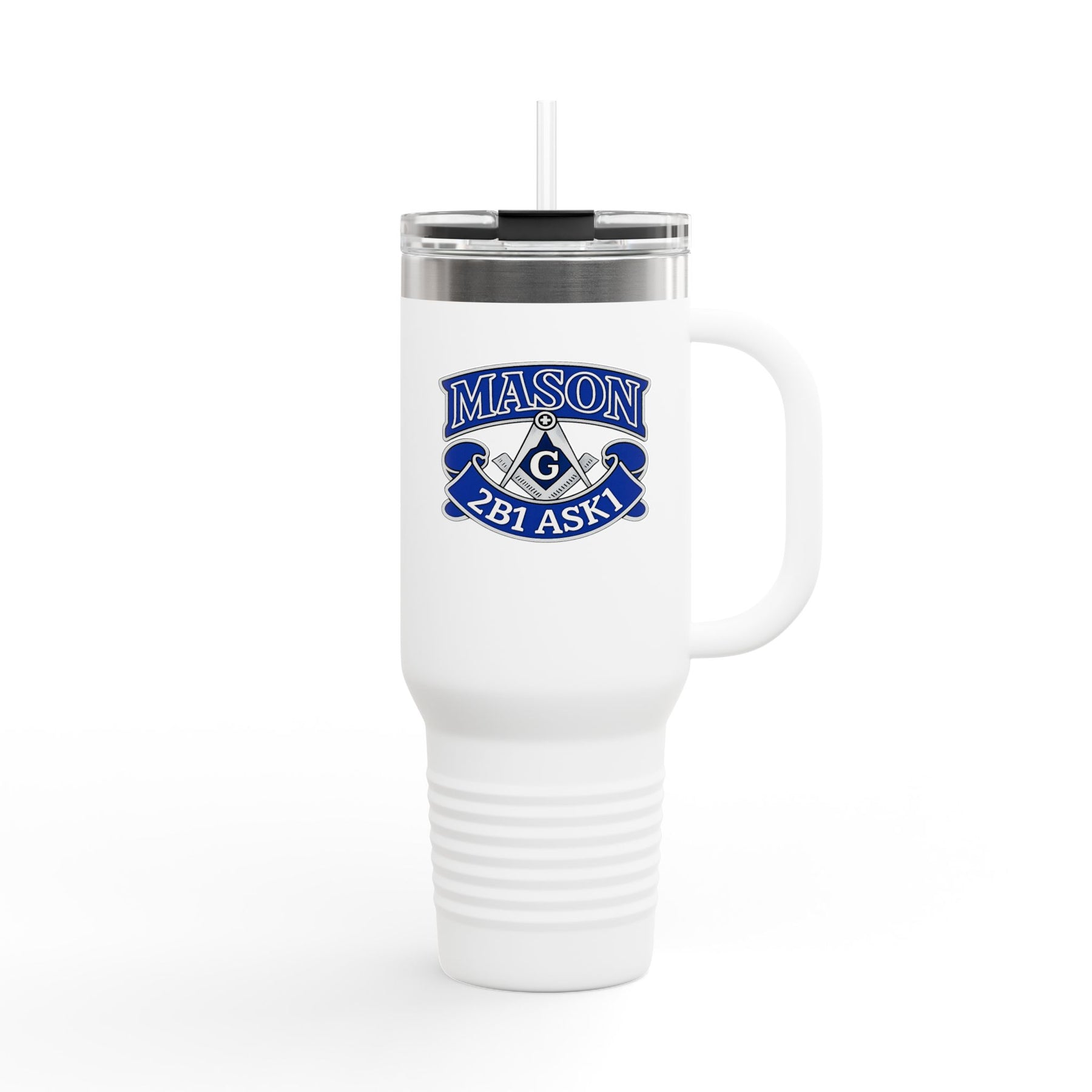 Master Mason Blue Lodge Ringneck Tumbler - 2B1 ASK1 with Square & Compass G
