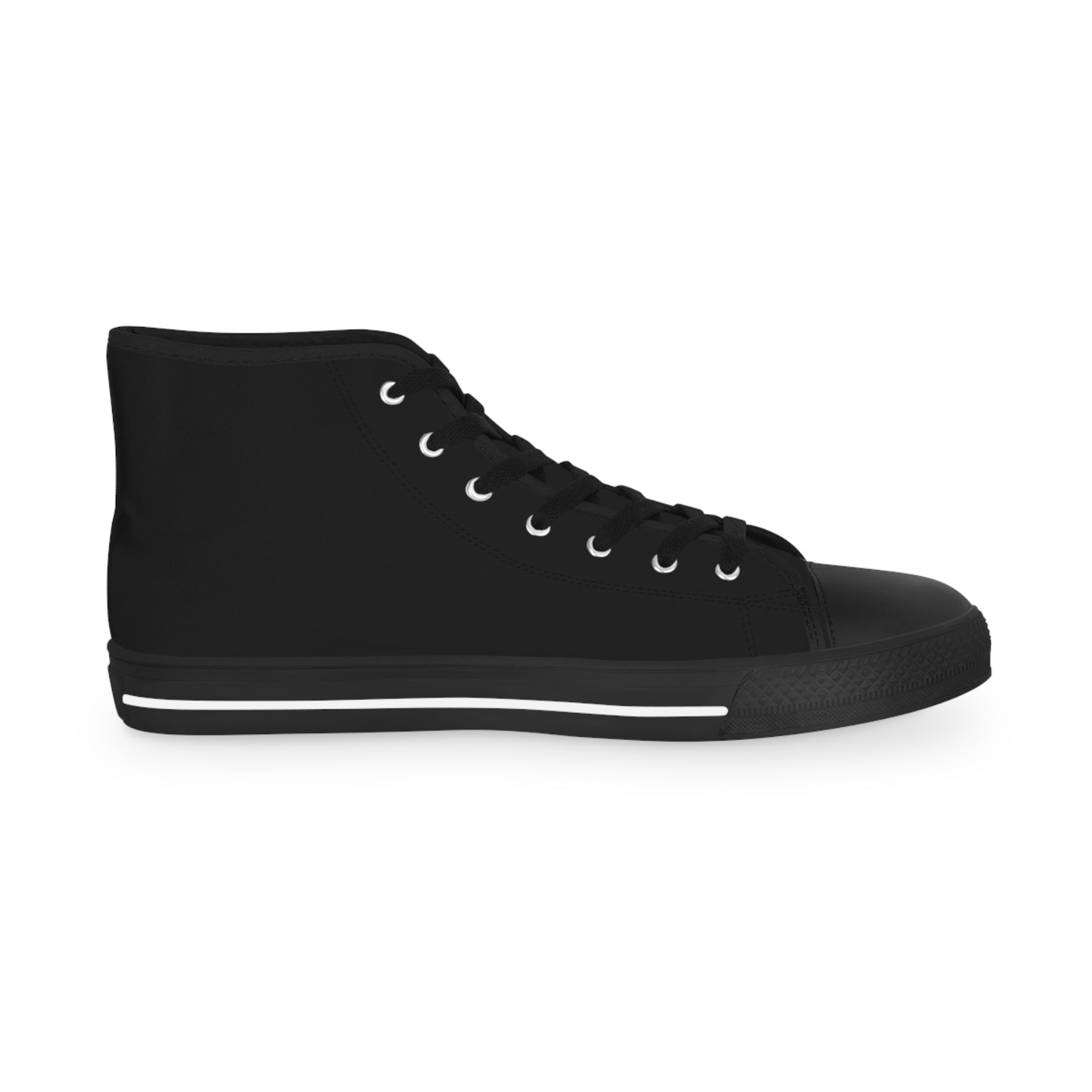 Master Mason Blue Lodge Sneaker - High Top Black & White Sole Georgia Map Mason - Bricks Masons