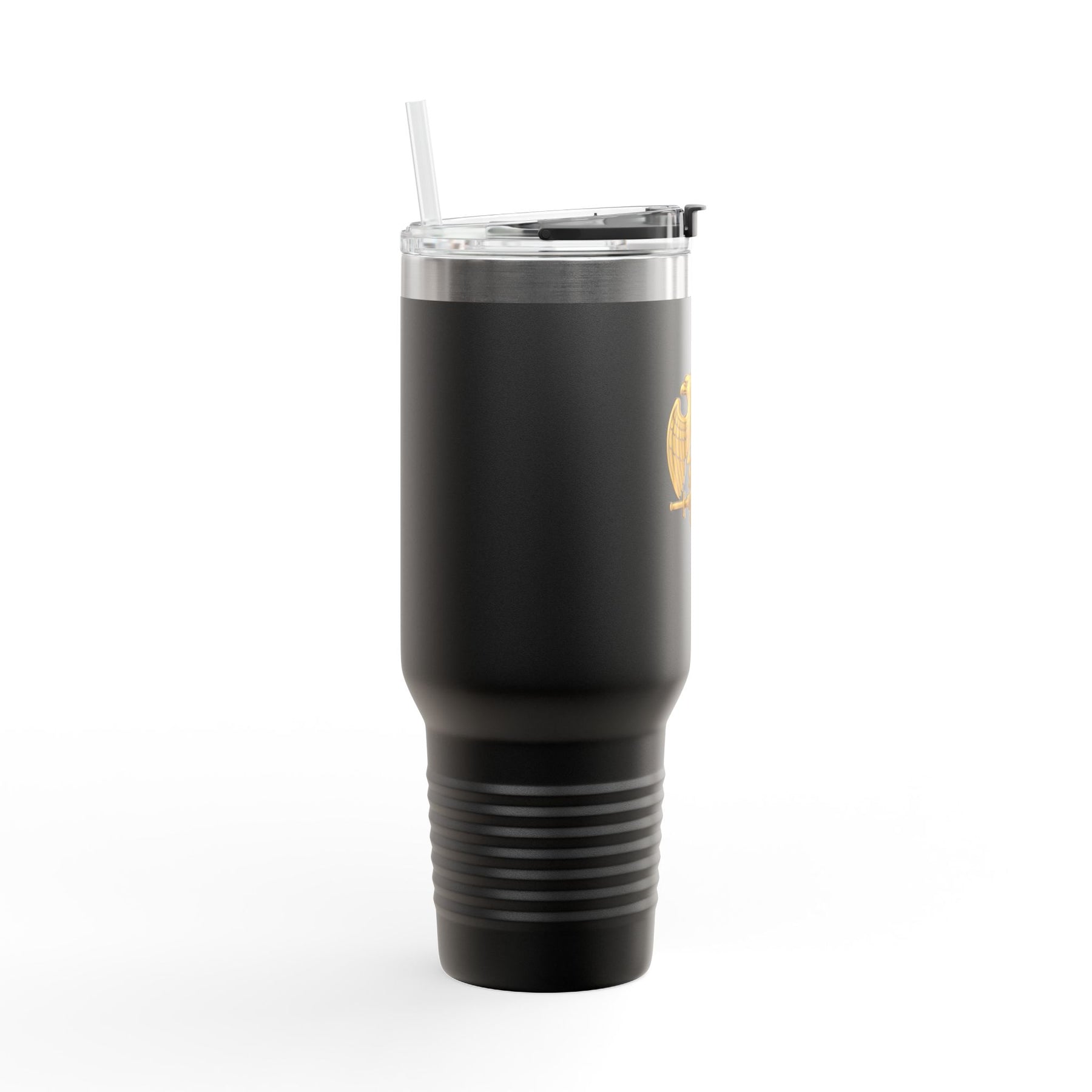 32nd Degree Scottish Rite Ringneck Tumbler - Double Headed Eagle Wings Down - Bricks Masons