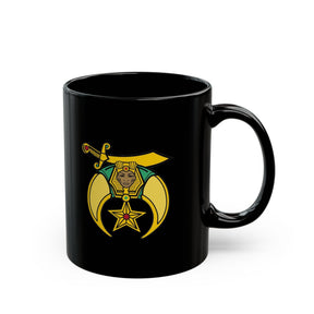 11oz Black Mug - Bricks Masons