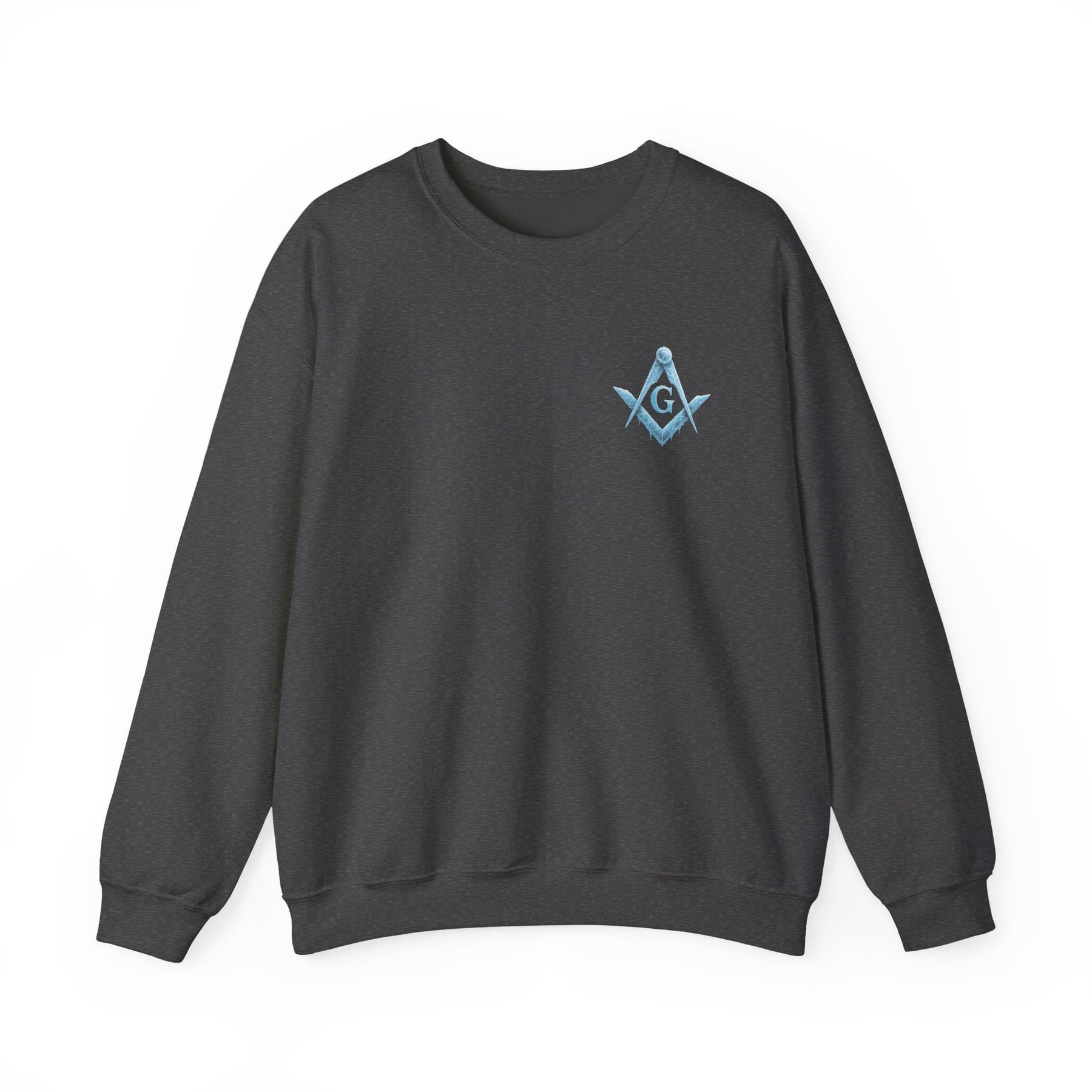 Master Mason Blue Lodge Sweatshirt - Frosty Square & Compass G Design