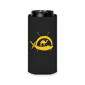 DOKO Can Cooler - Gold & Black With Polyester Exterior - Bricks Masons