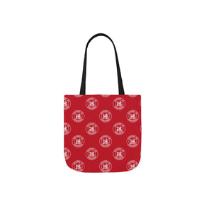Heroines of Jericho Tote Bag - Red & White Polyester - Bricks Masons