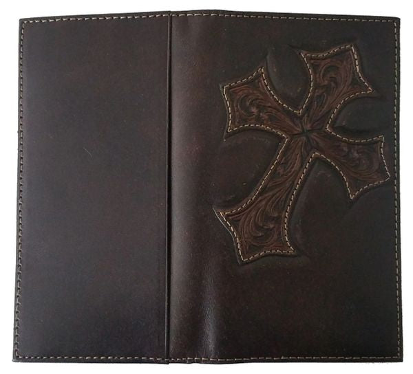 Large Texas Mason Blue Lodge Wallet - Ariat Premium Shield - Bricks Masons