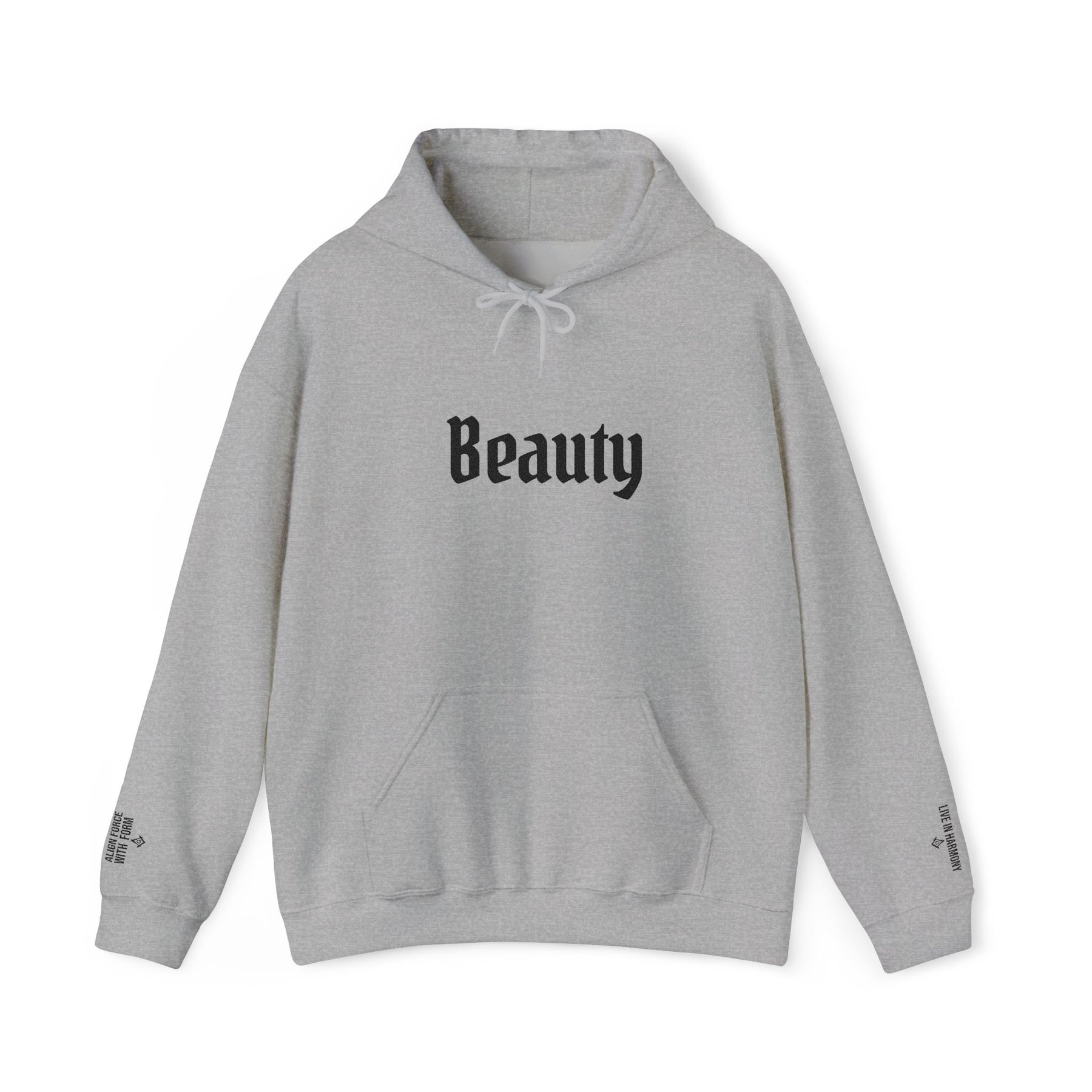 Master Mason Blue Lodge Hoodie - Beauty Front & Sleeves Embroidery - Bricks Masons