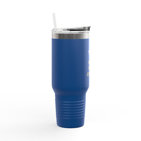 Master Mason Blue Lodge Ringneck Tumbler - Faith Hope & Charity with Square & Compass