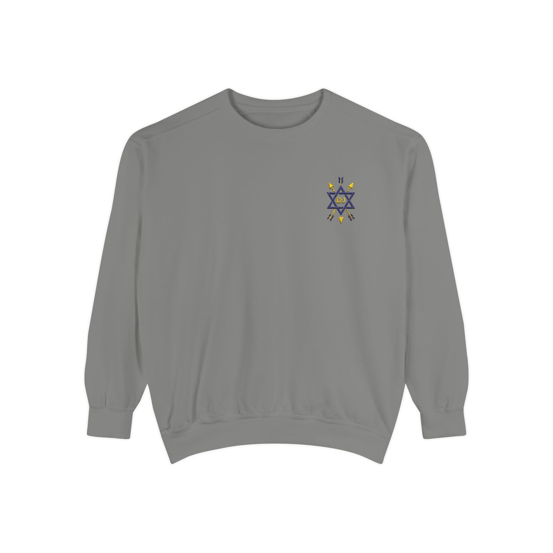 Order of the Secret Monitor Sweatshirt - Embroidered Gold & Purple Emblem - Bricks Masons