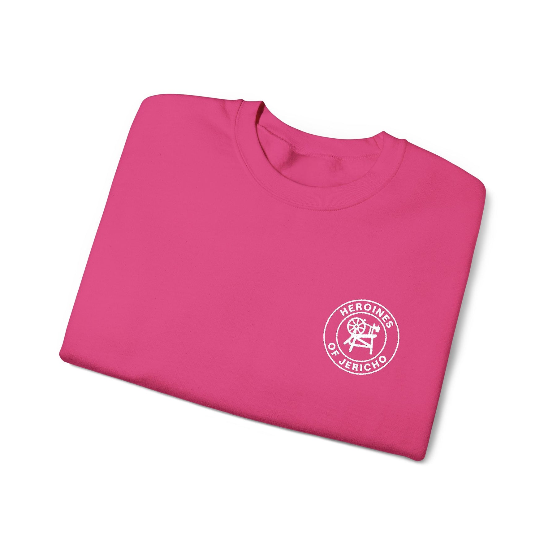 Heroines of Jericho Sweatshirt - Classic Emblem Embroidery - Bricks Masons