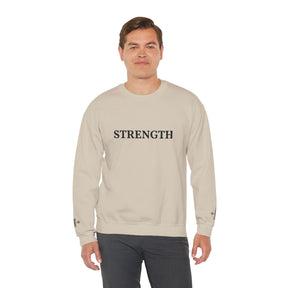 Master Mason Blue Lodge Sweatshirt -  Strength Front & Sleeves Embroidery - Bricks Masons