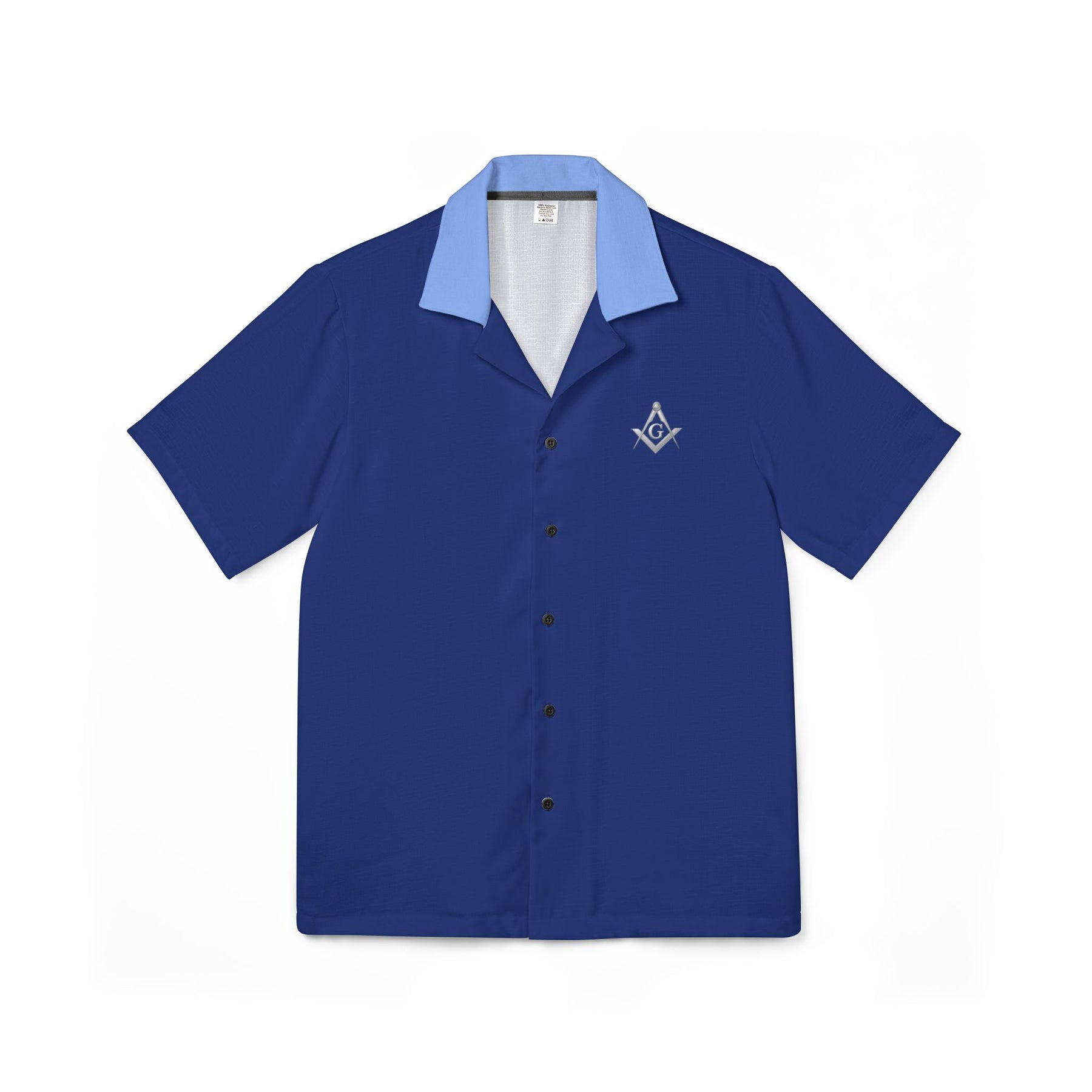 Men's Hawaiian Camp Shirt (AOP) - Bricks Masons