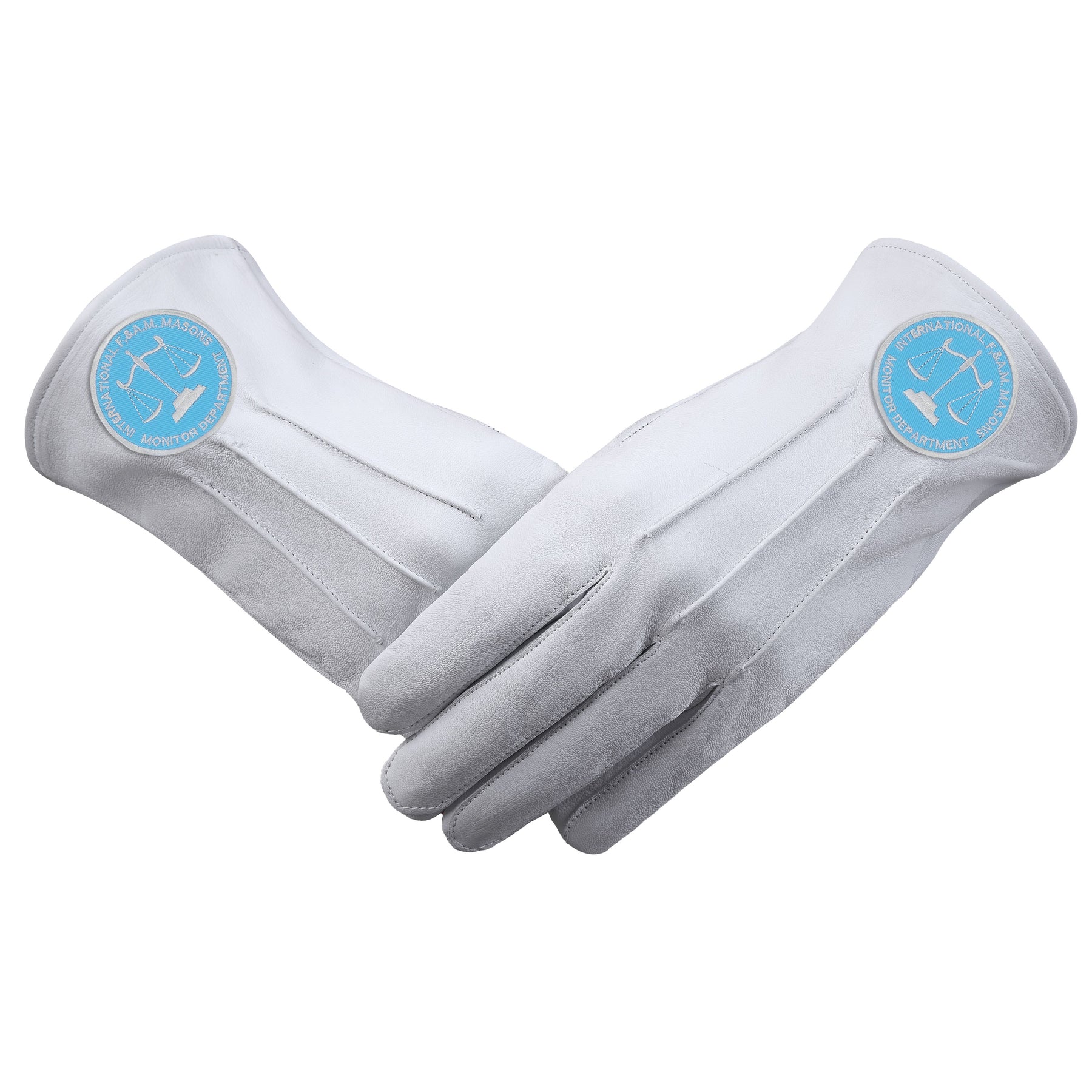 International Masons Glove - Monitor Department White Leather - Bricks Masons