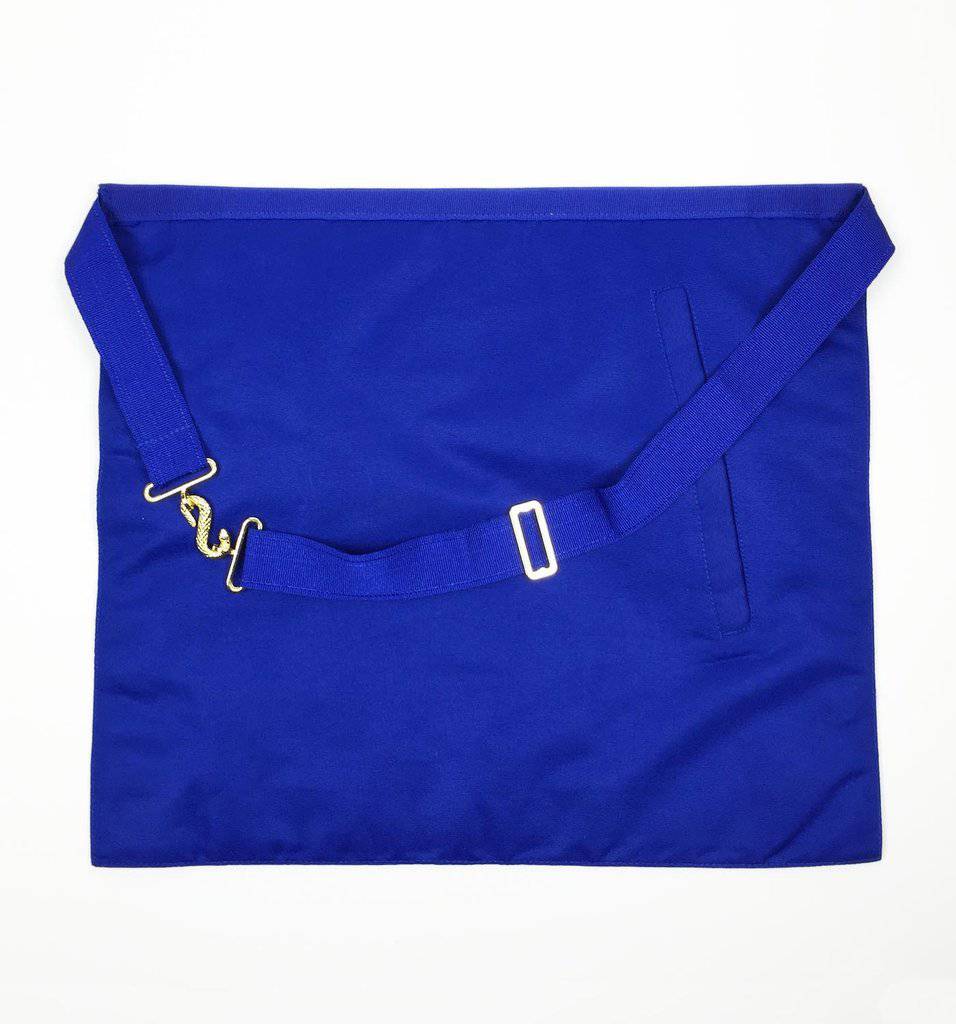 Grand Officers English Royal Arch Apron - Red & Blue