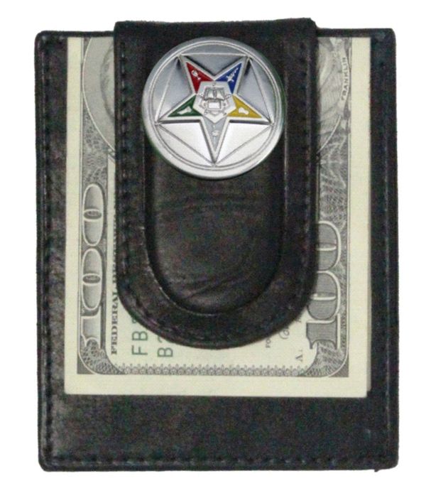 OES Wallet - Money Clip - Bricks Masons