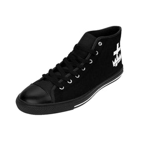 Knights Templar Commandery Sneaker - High-top Black & White