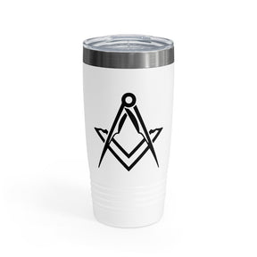 Master Mason Blue Lodge Ringneck Tumbler - Various Colors Square & Compass