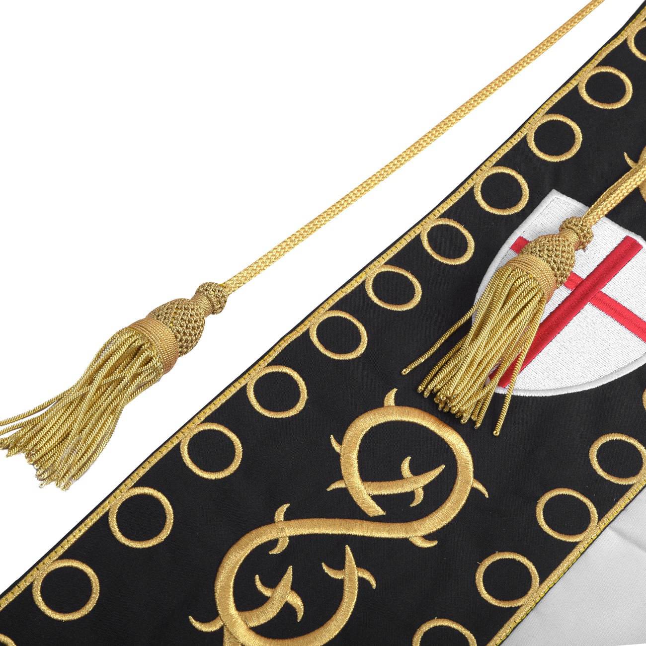 Custom Masonic Banner - Machine Embroidery Expose - Bricks Masons