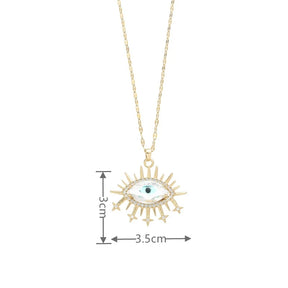 Eye Of Providence Necklaces【Copper Zircon】 - Bricks Masons