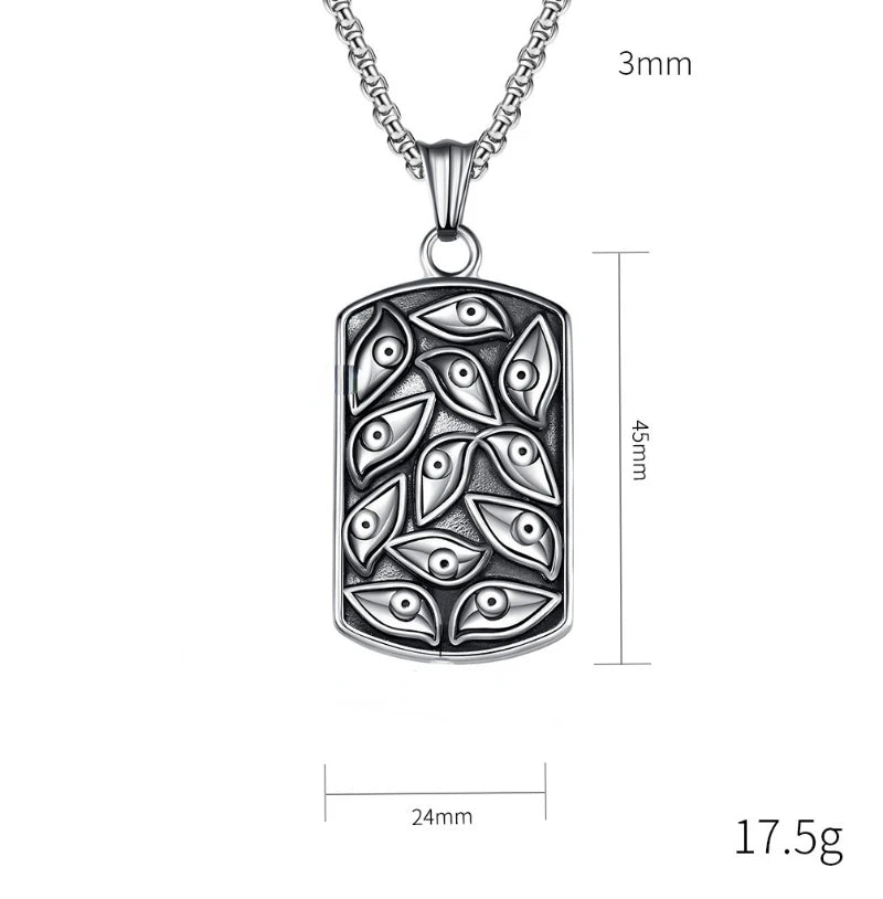 Eye Of Providence - Punk Stainless Steel - Bricks Masons