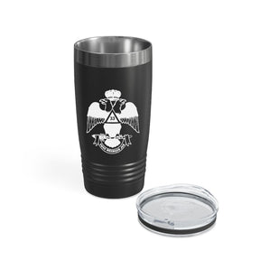 33rd Degree Scottish Rite Ringneck Tumbler - Wings Down Various Colors