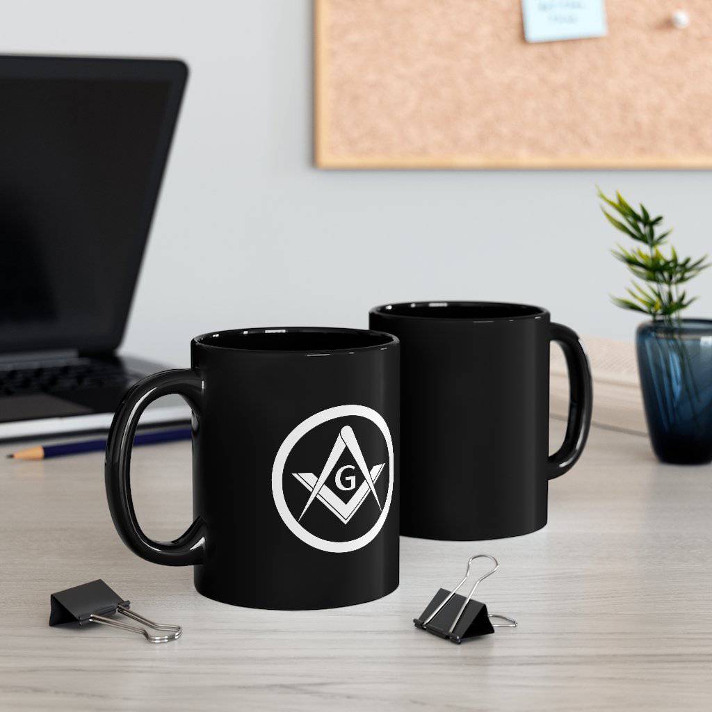 Master Mason Blue Lodge Mug - Square & Compass G