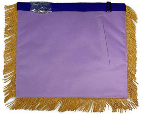 Grand Associate Patron OES Apron - Hand Embroidery - Bricks Masons