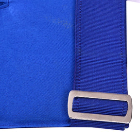 Historian Blue Lodge Officer Apron - White & Blue - Bricks Masons