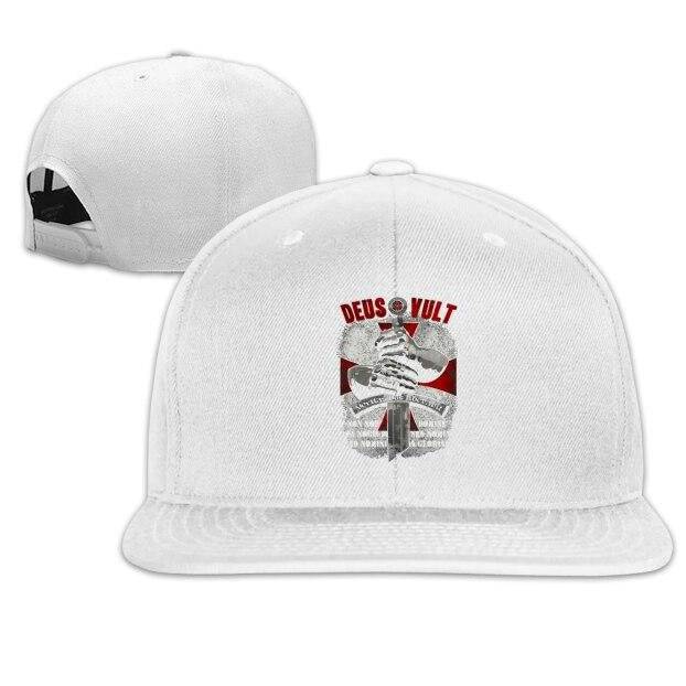 Knights Templar Baseball Cap - Deus Vult Adjustable Hat - Bricks Masons