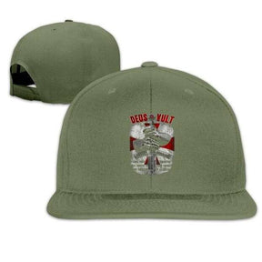 Knights Templar Baseball Cap - Deus Vult Adjustable Hat - Bricks Masons