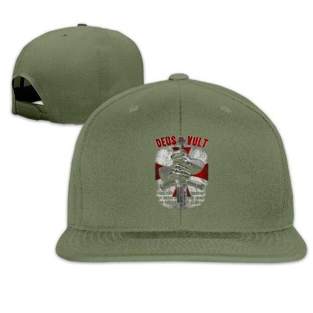 Knights Templar Baseball Cap - Deus Vult Adjustable Hat - Bricks Masons