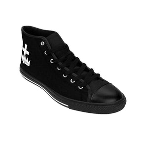 Knights Templar Sneaker - High-top Black & White - Bricks Masons