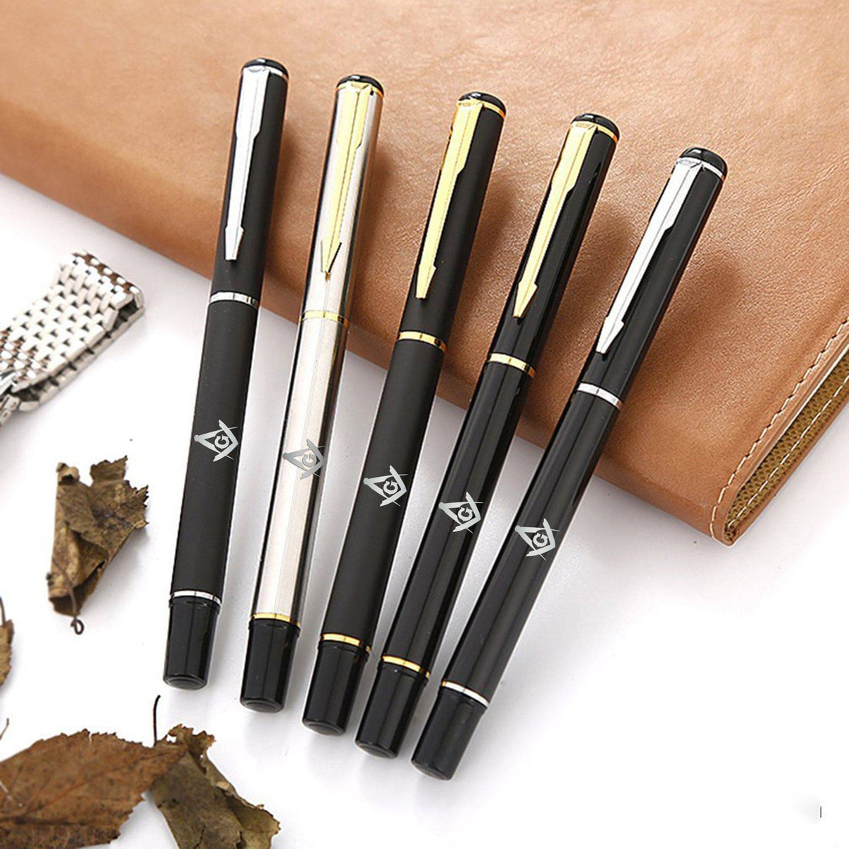 Master Mason Blue Lodge Pen - Various Colors - Bricks Masons