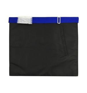 Master Mason Blue Lodge Apron - White & Royal Blue - Bricks Masons