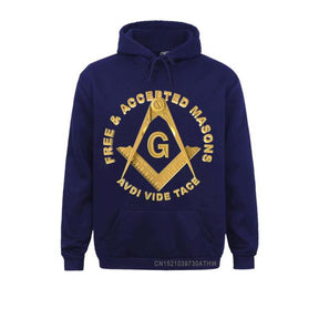 Master Mason Blue Lodge Hoodie - FREE & ACCEPTED MASONS (Multiple Colors) - Bricks Masons