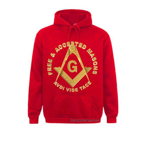 Master Mason Blue Lodge Hoodie - FREE & ACCEPTED MASONS (Multiple Colors) - Bricks Masons