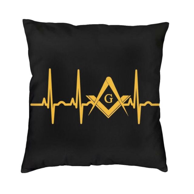 Master Mason Blue Lodge Pillowcase - (Various Colors) - Bricks Masons