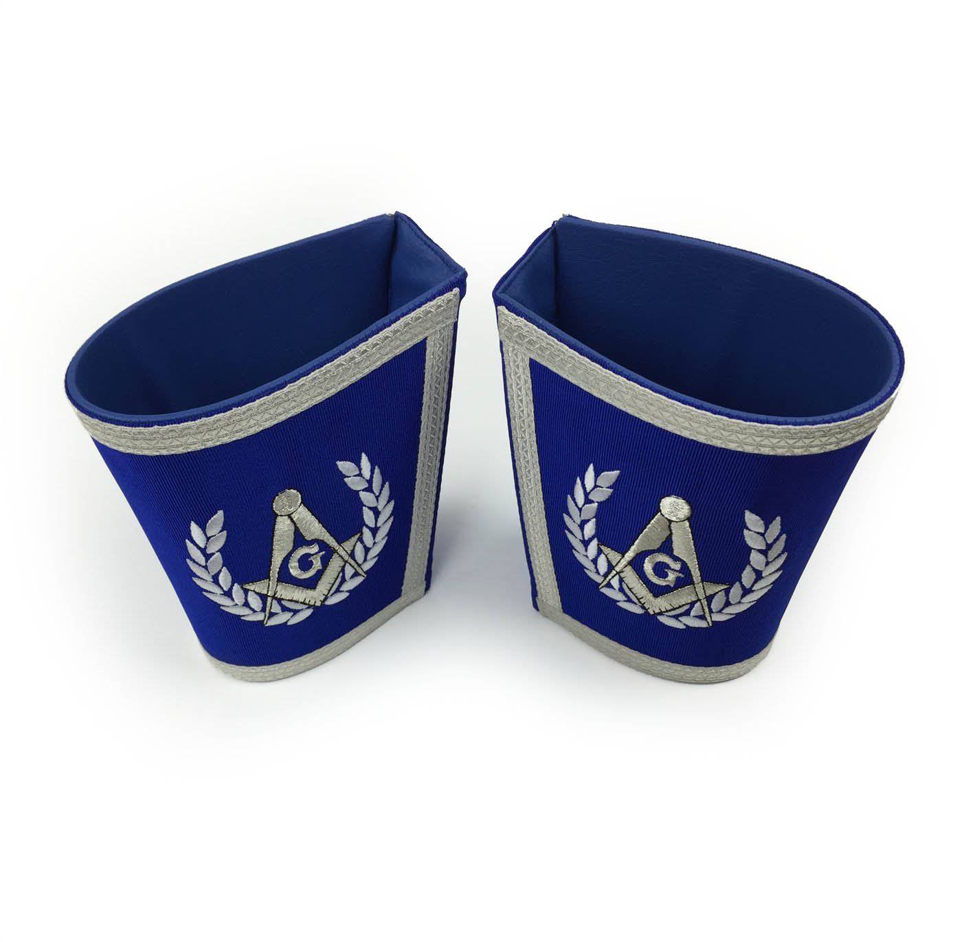 Master Mason Blue Lodge Regalia Set - Royal Blue & Silver - Bricks Masons