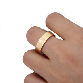 Master Mason Blue Lodge Ring - Square Compass G (Silver/Gold/Black) - Bricks Masons