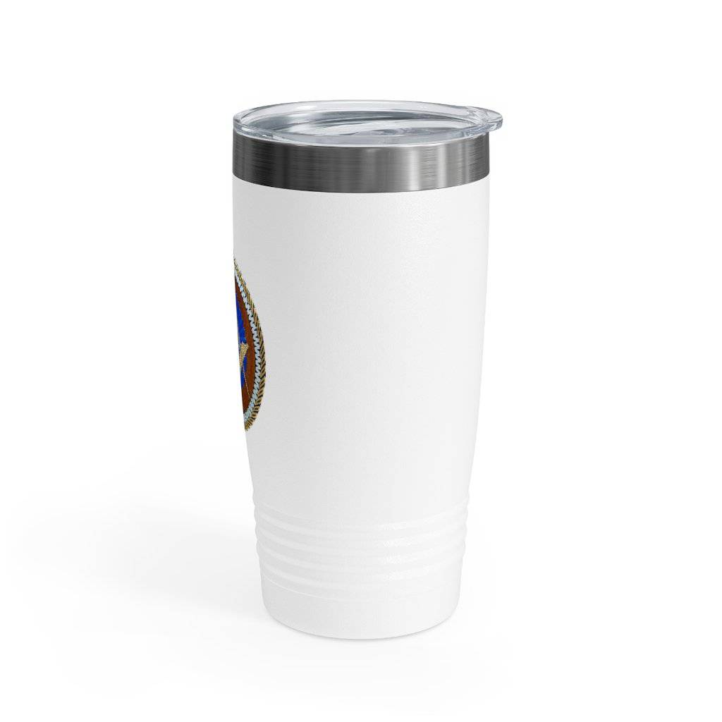 Master Mason Blue Lodge Ringneck Tumbler - Square & Compass G - Bricks Masons