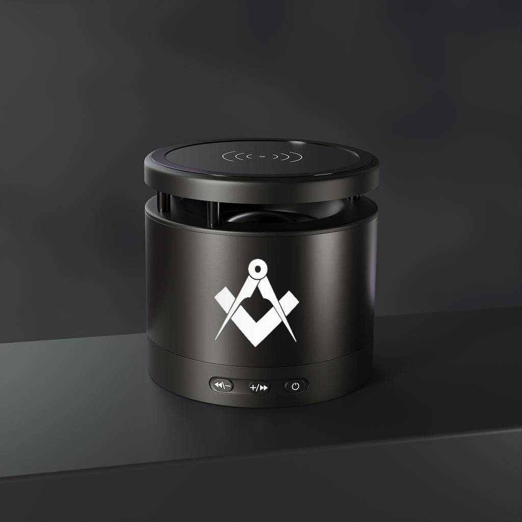 Master Mason Blue Lodge Speaker - Black with Square & Compass - Bricks Masons