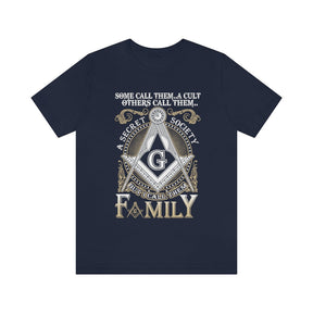 Masonic T-Shirt - I Call Them Family - Bricks Masons