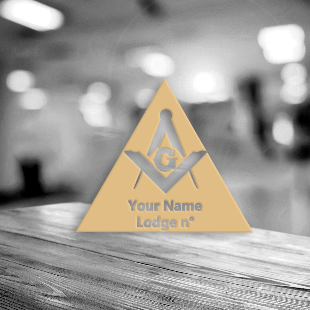 Master Mason Blue Lodge Wall Monograms - Various Sizes - Bricks Masons