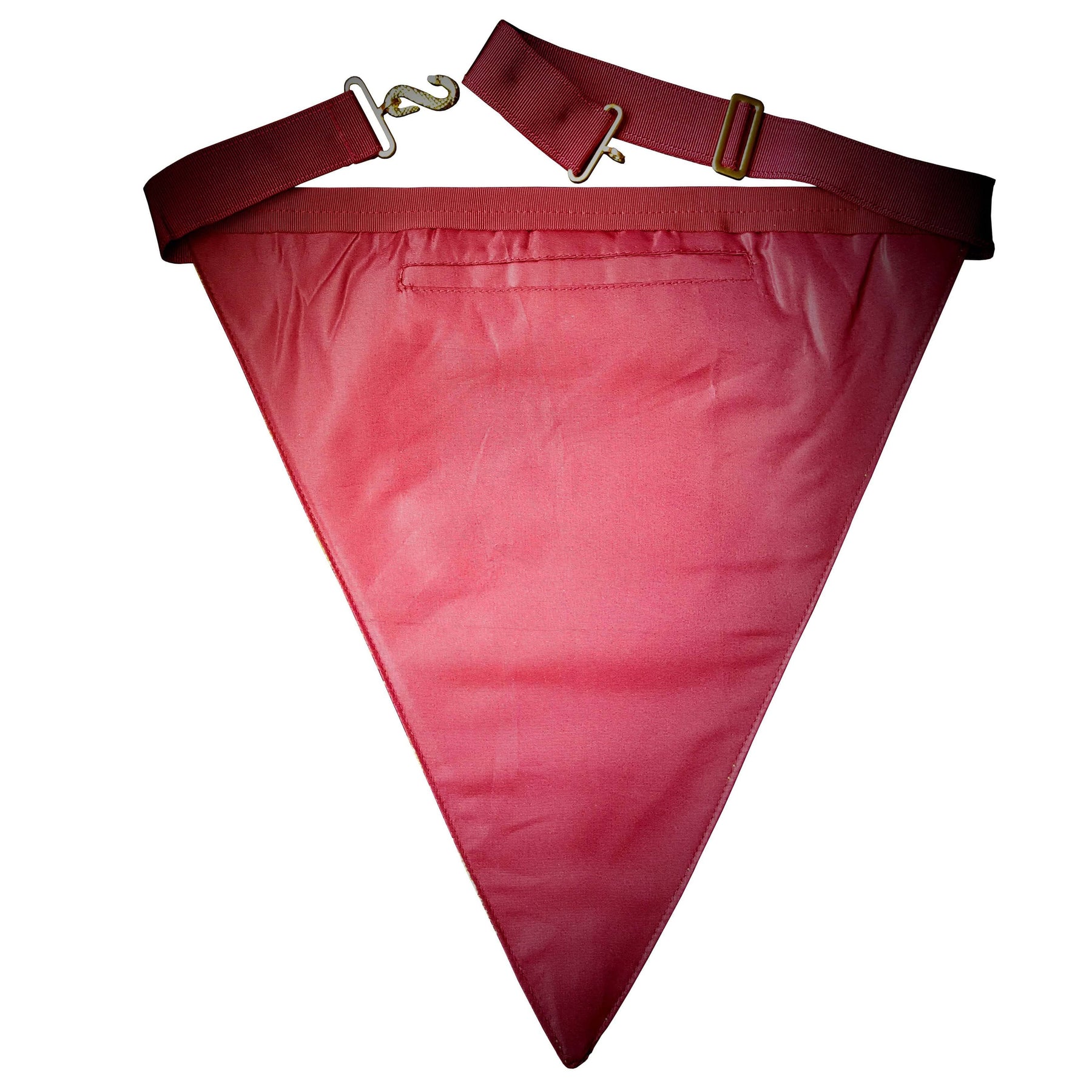Member Royal & Select Masters Apron - Maroon - Bricks Masons