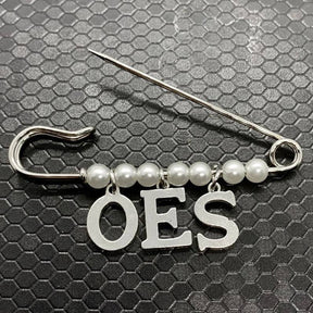 OES Lapel Pin - Handmade - Bricks Masons