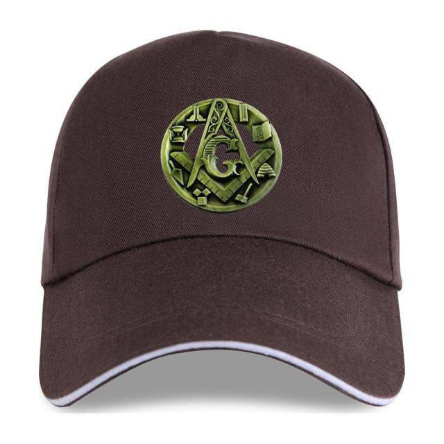 Master Mason Blue Lodge Baseball Cap - Square and Compass G Adjustable (12 colors)