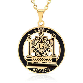 Master Mason Blue Lodge Necklace - Pillars Lodge