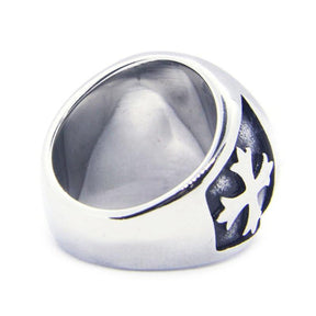 Knights Templar Commandery Ring - Saint Michael Protect Us Different Color