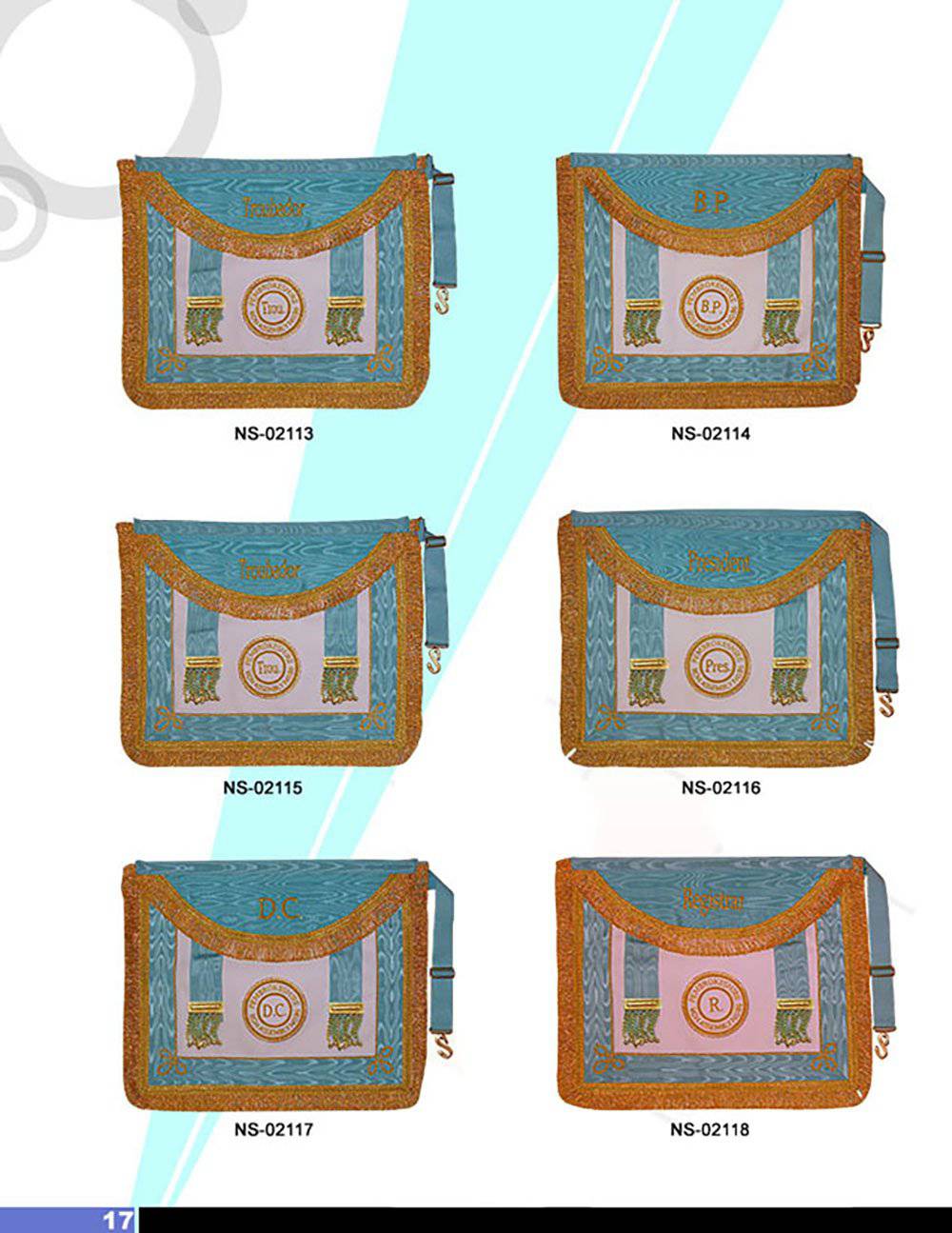 R.A.O.B. Apron - Various Colours - Bricks Masons