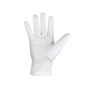 R.A.O.B. Gloves - White Cotton with Red & Blue - Bricks Masons