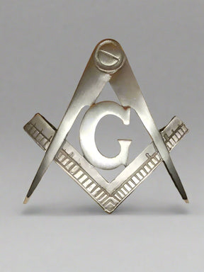 Master Mason Blue Lodge Pin - Square & Compass G